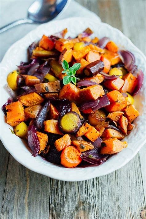 How does Caramelized Root Vegetables fit into your Daily Goals - calories, carbs, nutrition