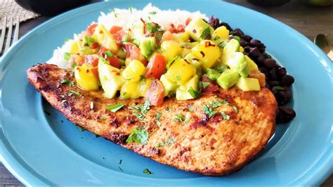 How does Caribbean Grilled Chicken Breasts fit into your Daily Goals - calories, carbs, nutrition