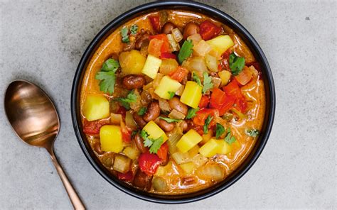 How does Caribbean Vegetable Stew fit into your Daily Goals - calories, carbs, nutrition