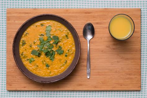 How does Carrot, Chili and Cilantro Soup fit into your Daily Goals - calories, carbs, nutrition