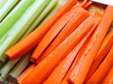 How does Carrot and Celery Sticks fit into your Daily Goals - calories, carbs, nutrition