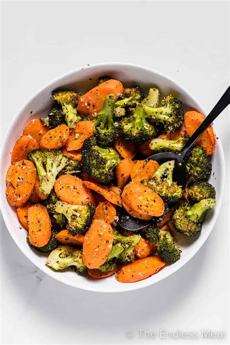 How does Carrots, Broccoli, & Cauliflower fit into your Daily Goals - calories, carbs, nutrition