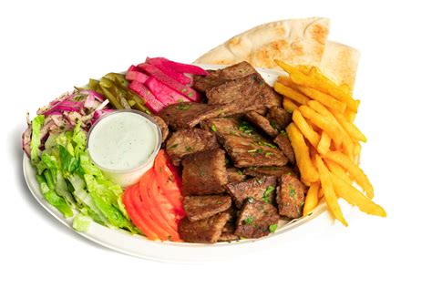 How does Carved Lamb Gyro Platter fit into your Daily Goals - calories, carbs, nutrition