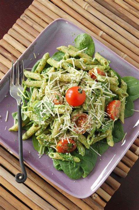 How does Casserette Penne Pesto Spinach Tomato fit into your Daily Goals - calories, carbs, nutrition