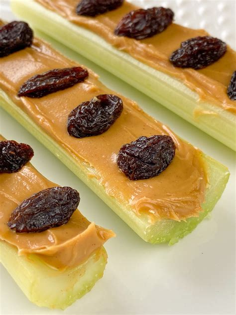 How does Celery, Raisins, and Peanut Butter Logs fit into your Daily Goals - calories, carbs, nutrition