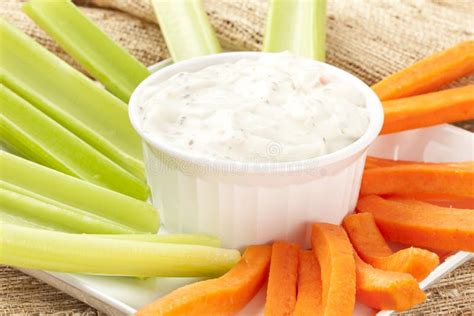 How does Celery and Carrots with Ranch fit into your Daily Goals - calories, carbs, nutrition