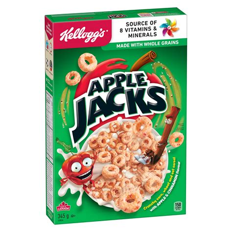 How does Cereal, Apple Jacks, Kellogg's fit into your Daily Goals - calories, carbs, nutrition