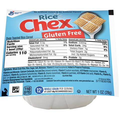 How does Cereal Rice Chex Bulk 1 Cup fit into your Daily Goals - calories, carbs, nutrition