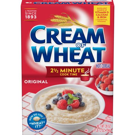 How does Cereals, CREAM OF WHEAT, 2 1/2 minute cook time, dry fit into your Daily Goals - calories, carbs, nutrition