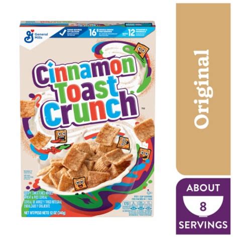 How does Cereals ready-to-eat, GENERAL MILLS, CINNAMON TOAST CRUNCH fit into your Daily Goals - calories, carbs, nutrition