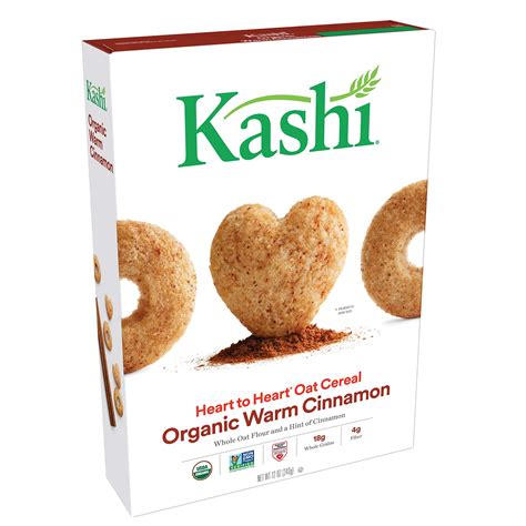 How does Cereals ready-to-eat, KASHI HEART TO HEART, Honey Toasted Oat fit into your Daily Goals - calories, carbs, nutrition