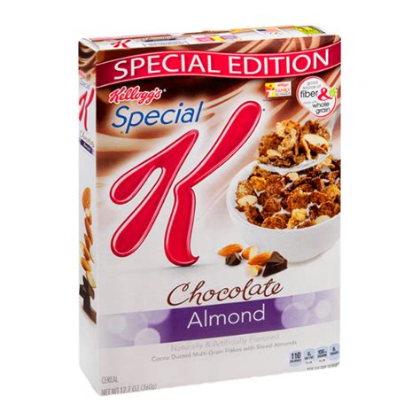 How does Cereals ready-to-eat, KELLOGG'S SPECIAL K Chocolate Almond fit into your Daily Goals - calories, carbs, nutrition