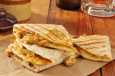 How does Cerner Kids Chicken Cheddar Cheese Quesadilla on a Whole Wheat Tortilla fit into your Daily Goals - calories, carbs, nutrition