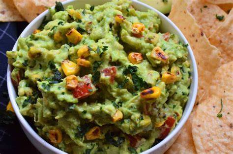 How does Charred Corn Mushroom and Tomato Guacamole fit into your Daily Goals - calories, carbs, nutrition