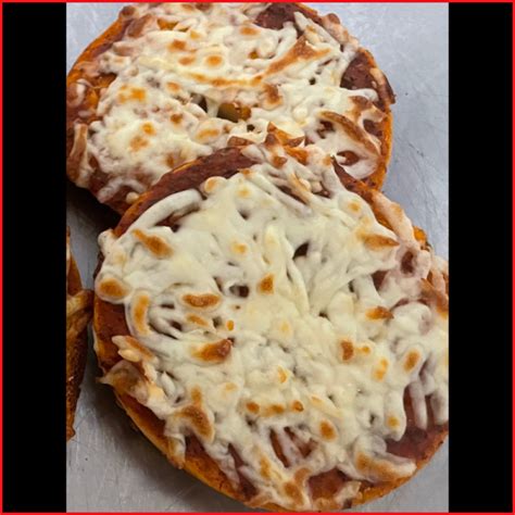 How does Cheese Pizza Bagel with House Marinara fit into your Daily Goals - calories, carbs, nutrition