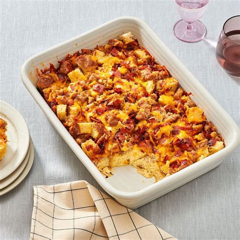 How does Cheese Sausage Strata fit into your Daily Goals - calories, carbs, nutrition