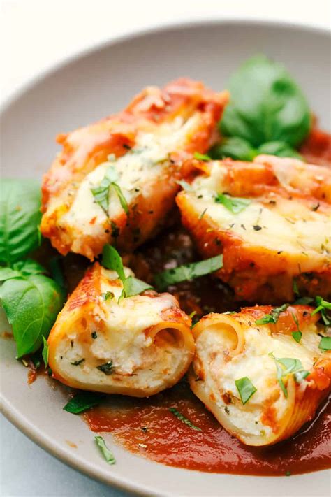 How does Cheese Stuffed Shells fit into your Daily Goals - calories, carbs, nutrition