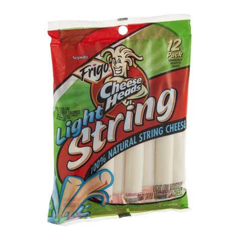 How does Cheeseheads 100% Natural String Cheese fit into your Daily Goals - calories, carbs, nutrition