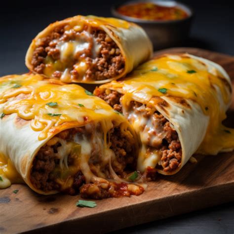 How does Cheesy Burrito fit into your Daily Goals - calories, carbs, nutrition