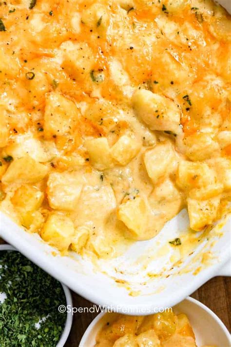 How does Cheesy Potatoes & Chicken fit into your Daily Goals - calories, carbs, nutrition