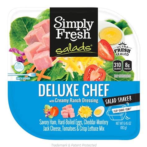 How does Chef's Shaker Salad (77485.2) fit into your Daily Goals - calories, carbs, nutrition