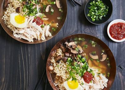 How does Chef Education Series - Rotisserie Chicken Ramen fit into your Daily Goals - calories, carbs, nutrition