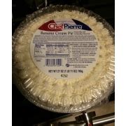 How does Chef Pierre Banana Cream Pie fit into your Daily Goals - calories, carbs, nutrition