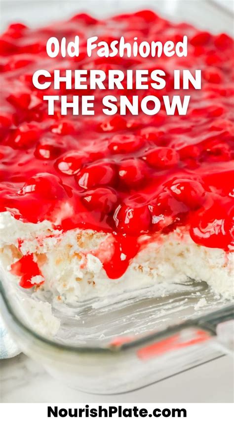 How does Cherries in the Snow Cake fit into your Daily Goals - calories, carbs, nutrition