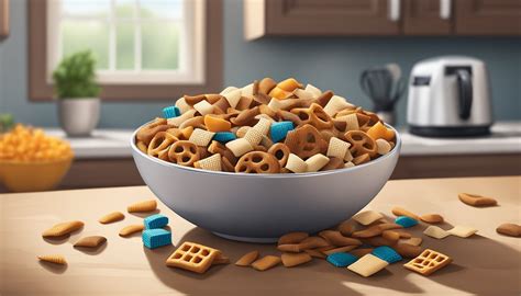 How does Chex Mix, Cheddar fit into your Daily Goals - calories, carbs, nutrition