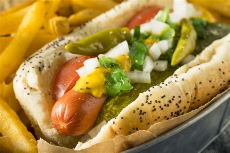 How does Chicago Hot Dog fit into your Daily Goals - calories, carbs, nutrition