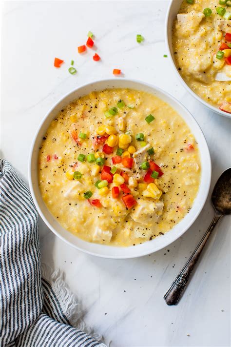 How does Chicken, Potato and Roasted Corn Chowder fit into your Daily Goals - calories, carbs, nutrition