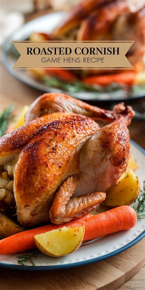 How does Chicken, cornish game hens, meat and skin, cooked, roasted fit into your Daily Goals - calories, carbs, nutrition