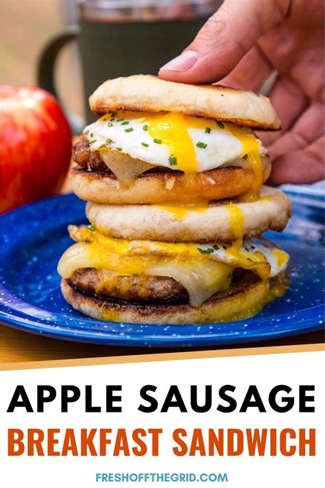 How does Chicken Apple Sausage Breakfast Sandwich fit into your Daily Goals - calories, carbs, nutrition