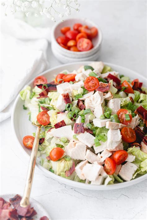 How does Chicken BLT Salad Plate fit into your Daily Goals - calories, carbs, nutrition