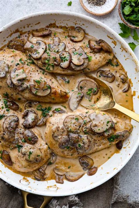 How does Chicken Breast Marsala fit into your Daily Goals - calories, carbs, nutrition