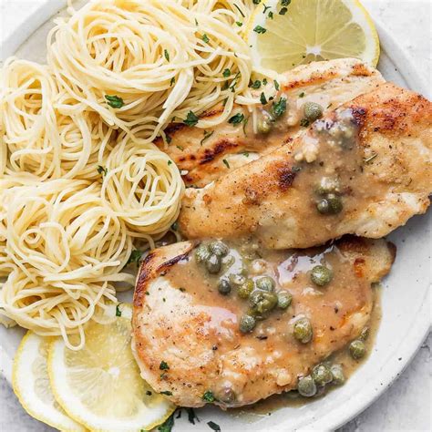 How does Chicken Breast Piccata with sauce fit into your Daily Goals - calories, carbs, nutrition