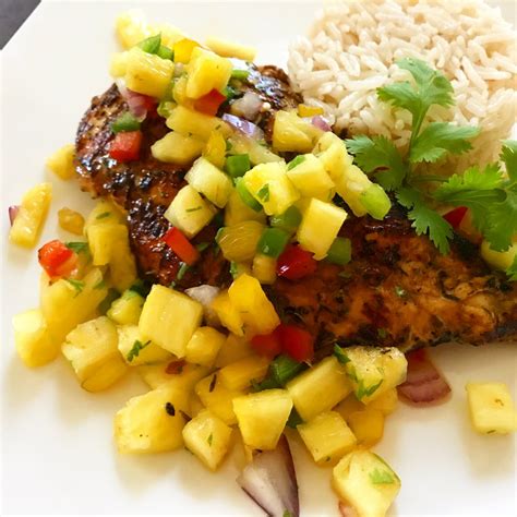 How does Chicken Breast Rndm Jerk Pineapple 3 oz fit into your Daily Goals - calories, carbs, nutrition