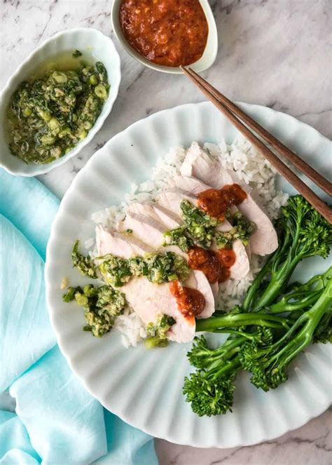 How does Chicken Breast Rndm Poached Ginger & Scallion fit into your Daily Goals - calories, carbs, nutrition