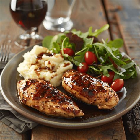 How does Chicken Breast w/Sherry & Mushrooms fit into your Daily Goals - calories, carbs, nutrition