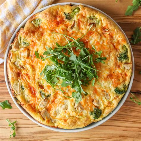 How does Chicken Broccoli Frittata fit into your Daily Goals - calories, carbs, nutrition