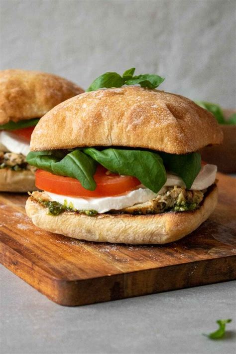 How does Chicken Caprese Ciabatta Sandwich fit into your Daily Goals - calories, carbs, nutrition