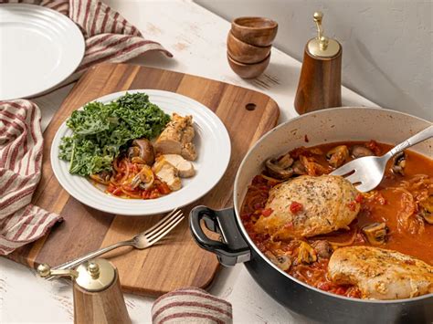 How does Chicken Chasseur fit into your Daily Goals - calories, carbs, nutrition