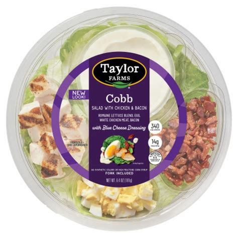 How does Chicken Cobb Salad 6 oz fit into your Daily Goals - calories, carbs, nutrition