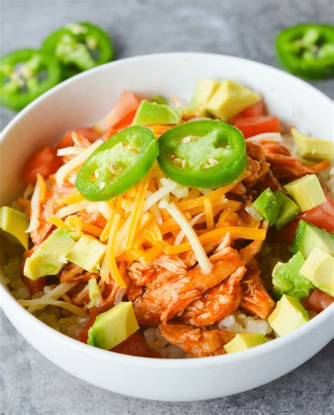 How does Chicken Enchilada Bowl fit into your Daily Goals - calories, carbs, nutrition