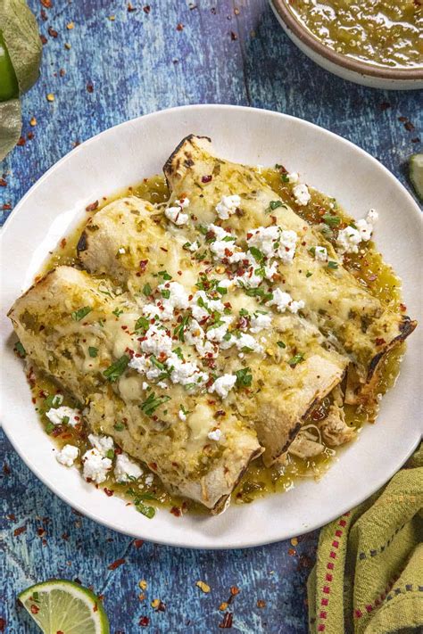 How does Chicken Enchiladas Verde fit into your Daily Goals - calories, carbs, nutrition