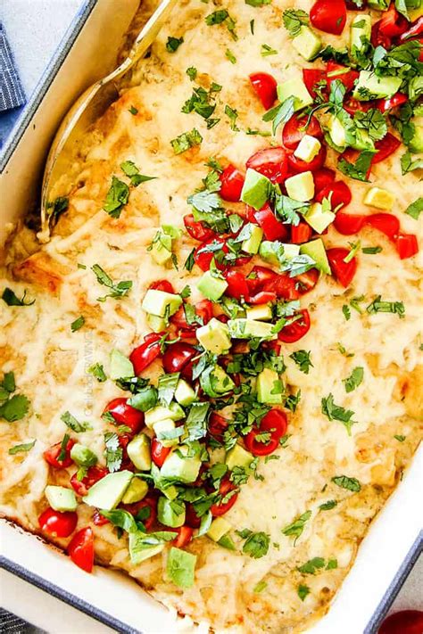 How does Chicken Enchiladas with Green Chiles fit into your Daily Goals - calories, carbs, nutrition