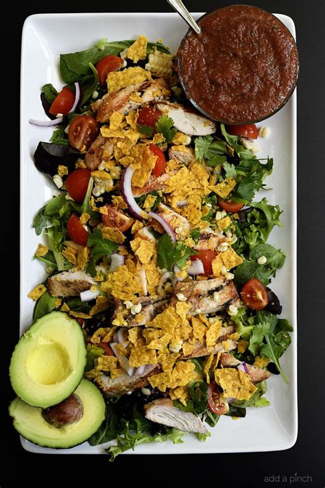 How does Chicken Fiesta Salad fit into your Daily Goals - calories, carbs, nutrition