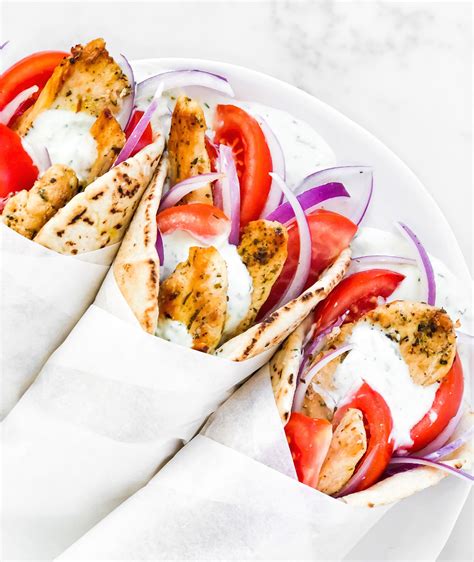 How does Chicken Gyro Tzatziki Pita (32683.0) fit into your Daily Goals - calories, carbs, nutrition