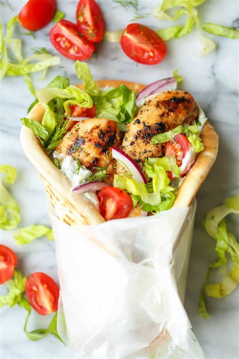 How does Chicken Gyro fit into your Daily Goals - calories, carbs, nutrition