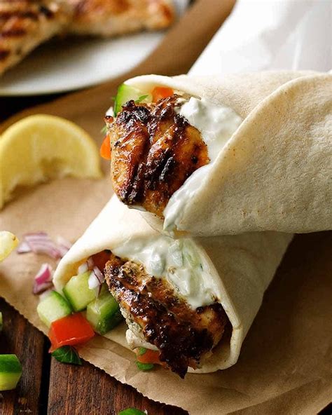 How does Chicken Gyros Wrap fit into your Daily Goals - calories, carbs, nutrition